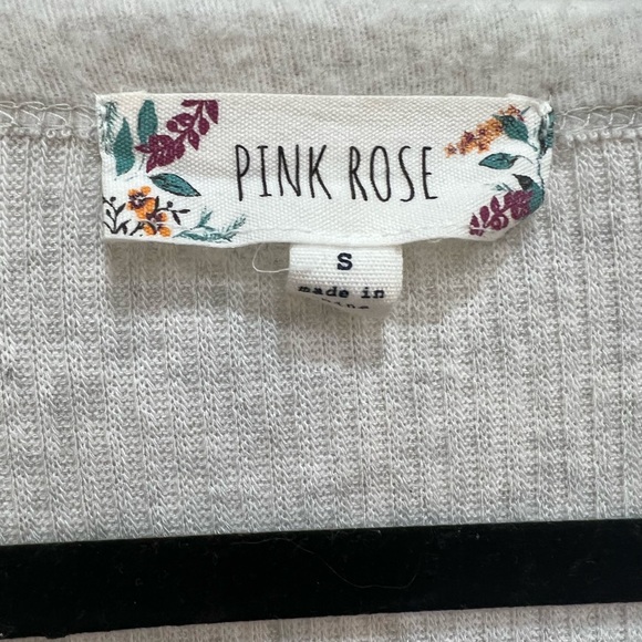 Juniors Pink Rose brand cardigan - Picture 3 of 4